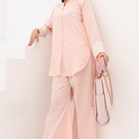 Sophie Co-ord Set Powder Pink