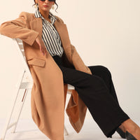 Tatiana Long Coat Camel