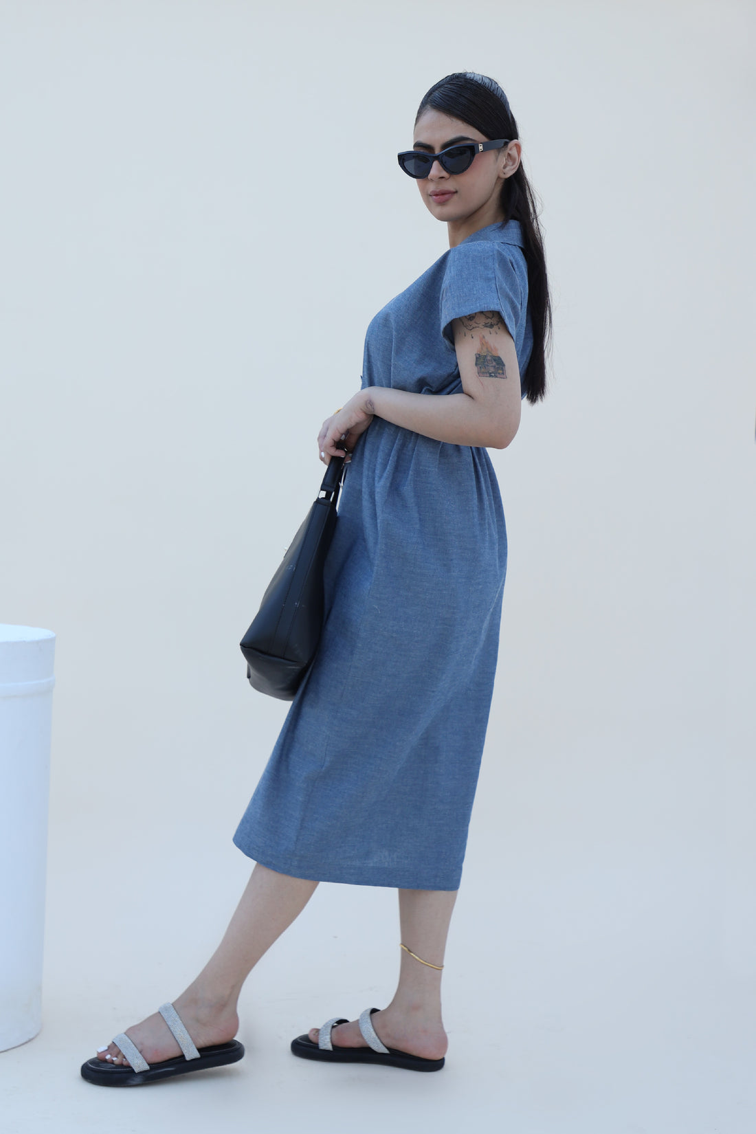 Parker Denim Shirt Dress