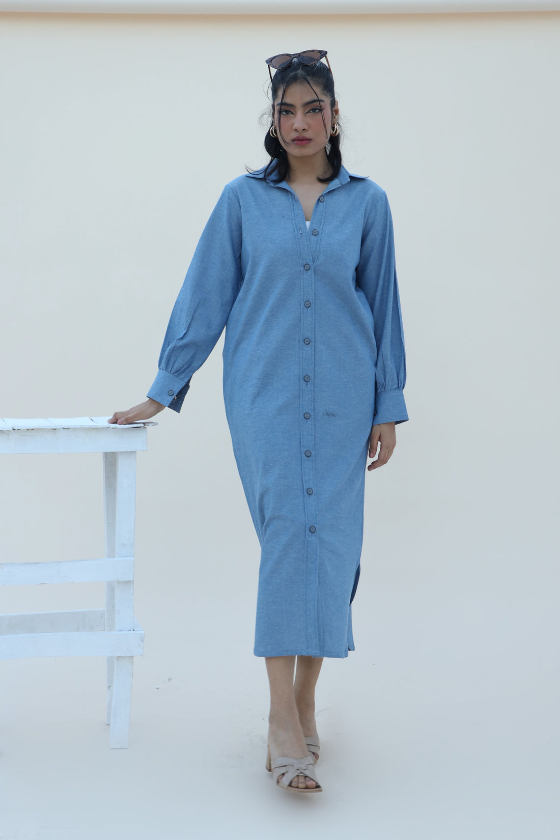 Rio Denim Shirt Dress