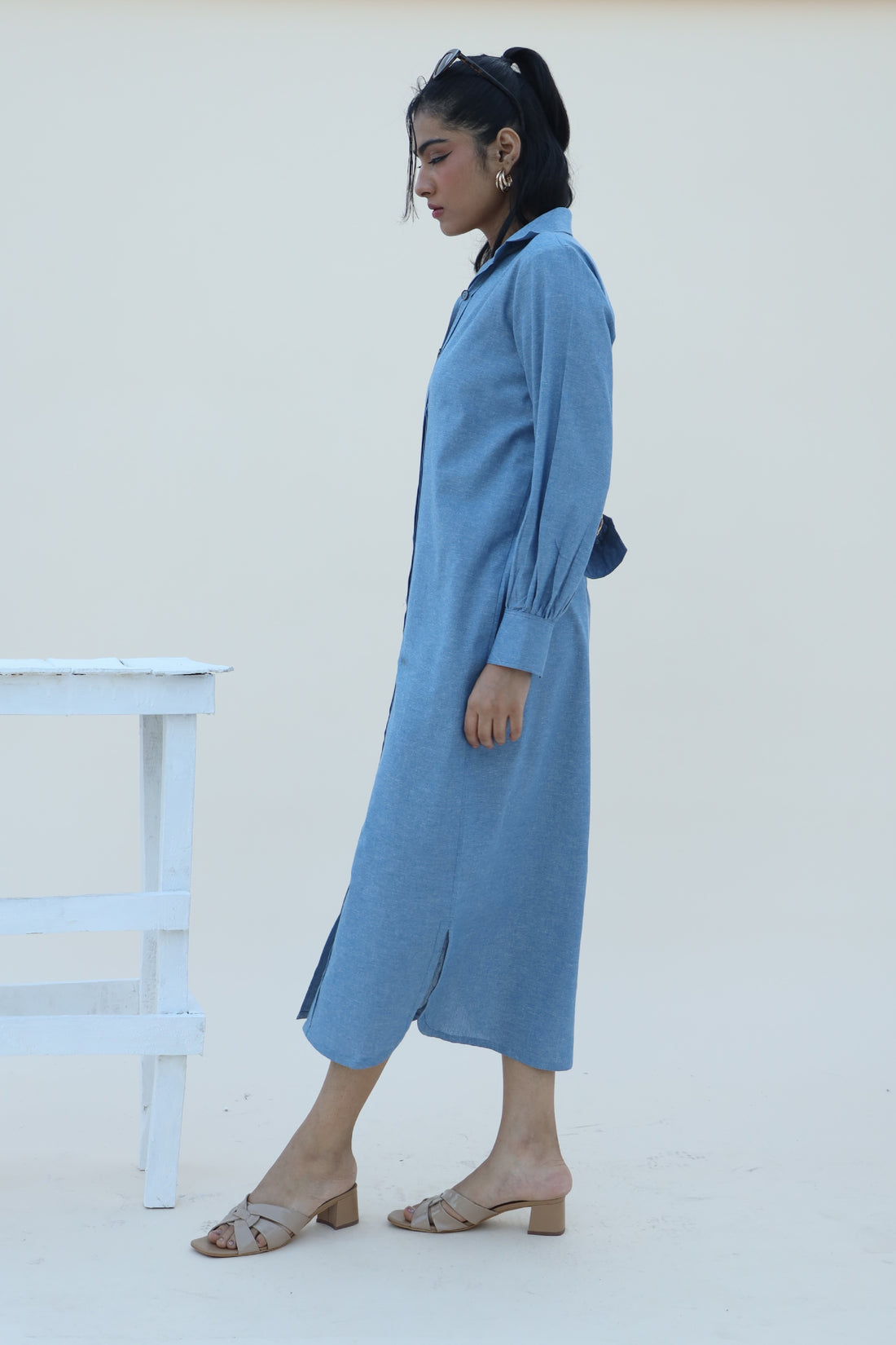 Rio Denim Shirt Dress