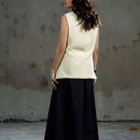 Archie Flared Skirt Black
