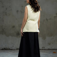 Archie Flared Skirt Black