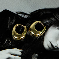 Loop Hoops Silver Golden
