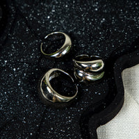 CosmicWrap Adjustabale Ring Set Silver
