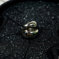 CosmicWrap Adjustabale Ring Set Silver