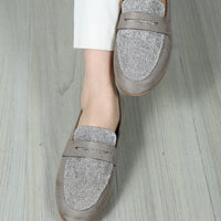 Bugatti Glitter Moccasin Grey