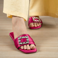 GiGi Flat Fushcia pink