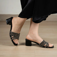 Omaha NEO Heels Black (Ship in 2 Weeks)