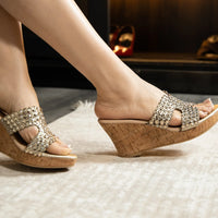 Scala Wedge heel Gold