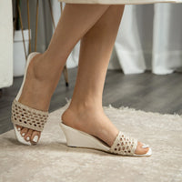Kendall Wedge white