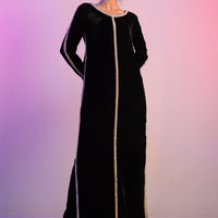 Maleficent Long 2pc Dress Black