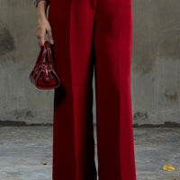 Lady Loud Tailored Trouser Red