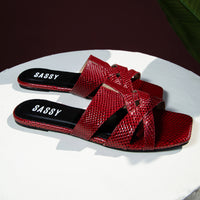 Turin Flats Red