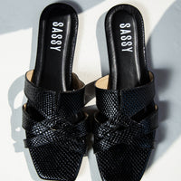 Turin Flats Black