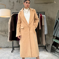 Levante Long Coat Camel