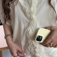 Clara Top Butter Yellow