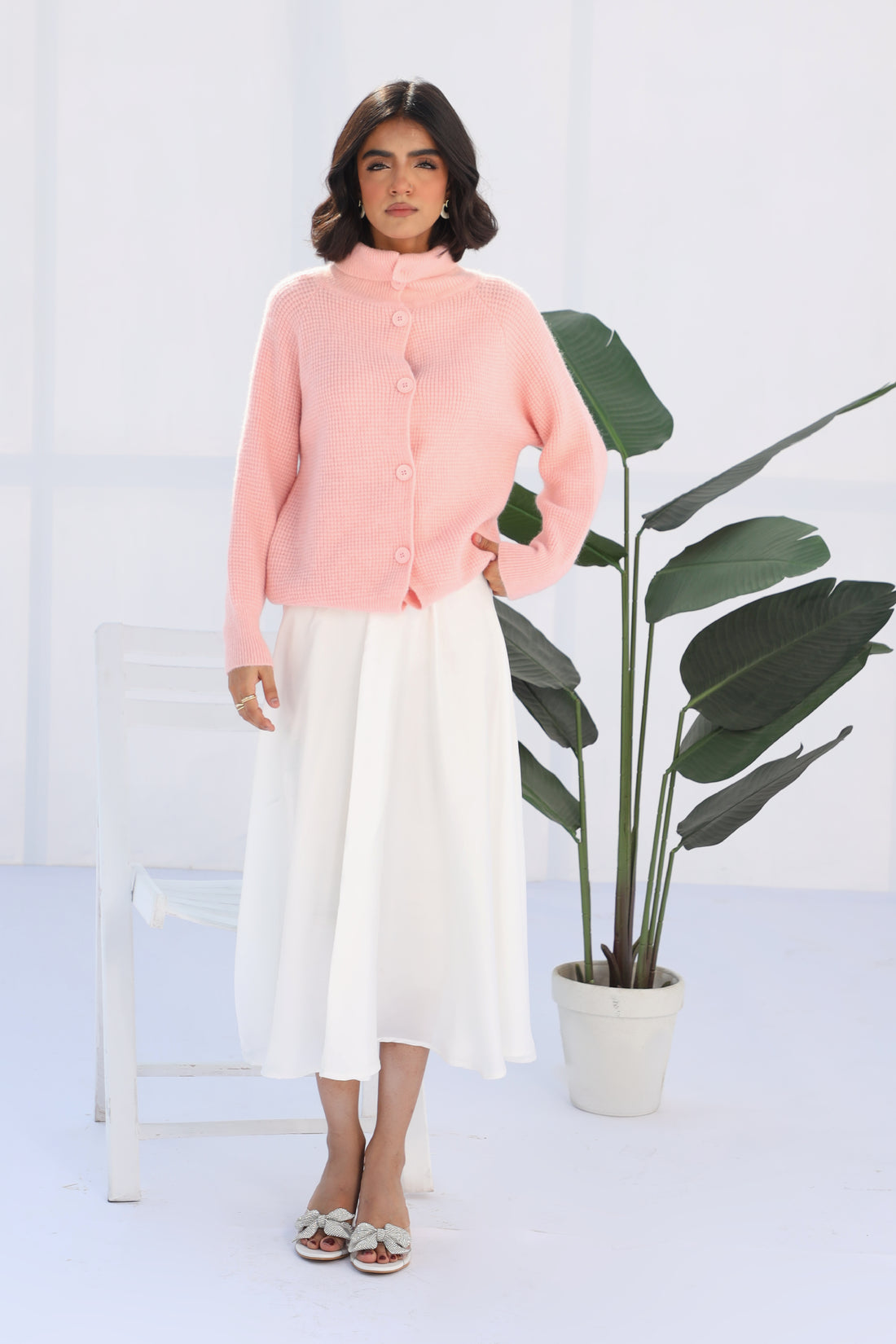 Chic Cowl Pink