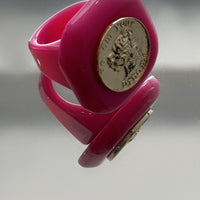 Ava chunky Ring Fuchsia