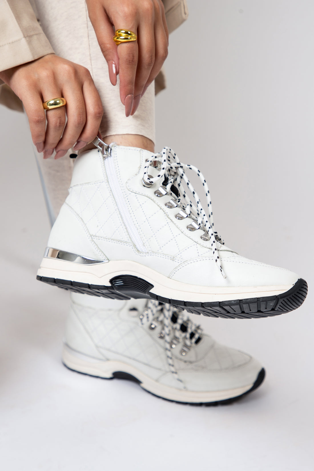 Rivet Edge Sneakers