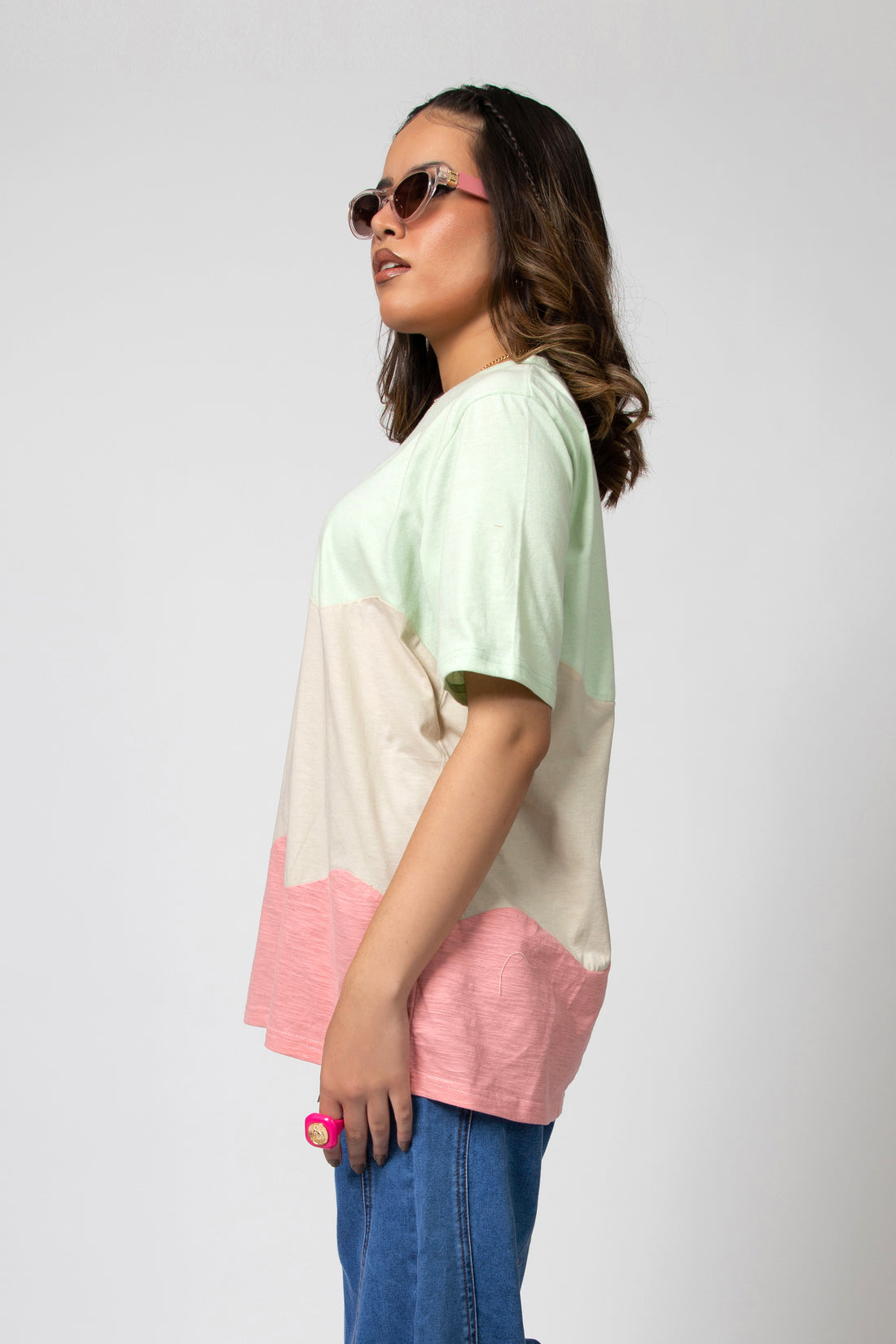 Triple Hue Tee