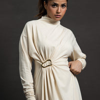 Kimora Long dress Cream
