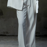 Boss Babe Tailored Trouser  White