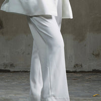 Boss Babe Tailored Trouser  White