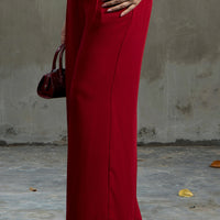 Lady Loud Tailored Trouser Red