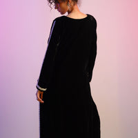 Maleficent Long 2pc Dress Black