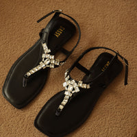 Zar Thong Sandal Black