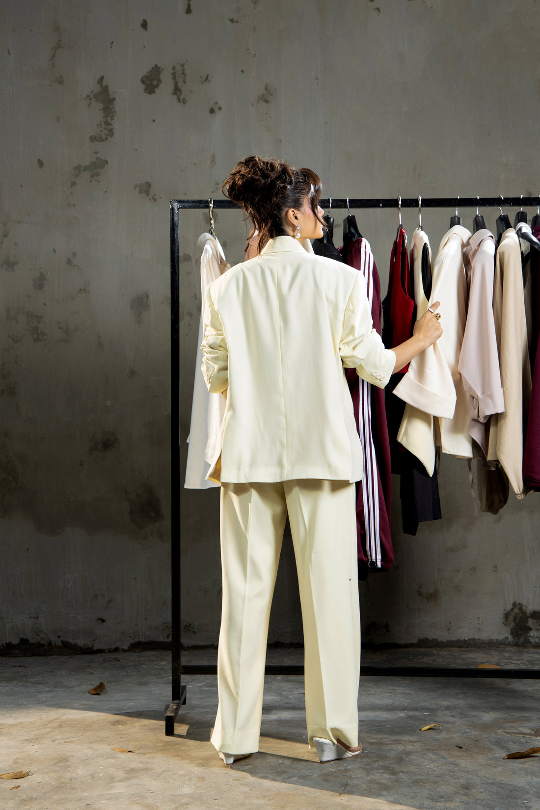 Boss Babe Tailored Trouser  Butter Yellow