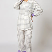 Color Pop Check Set Lilac