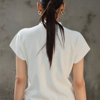 Willow Sweater Top Pure White