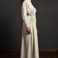 Kimora Long dress Cream
