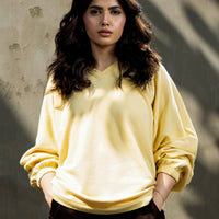 Carlo Sweatshirt Butter yellow