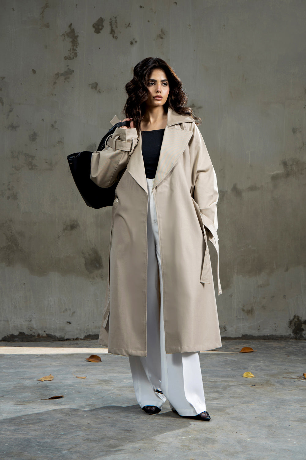 Oscar Trench Coat Sand