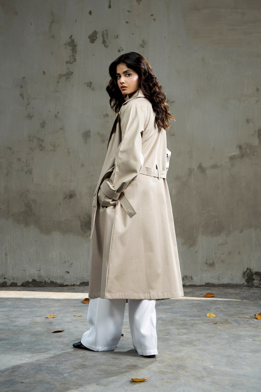 Oscar Trench Coat Sand