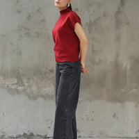 Willow Sweater Top Red