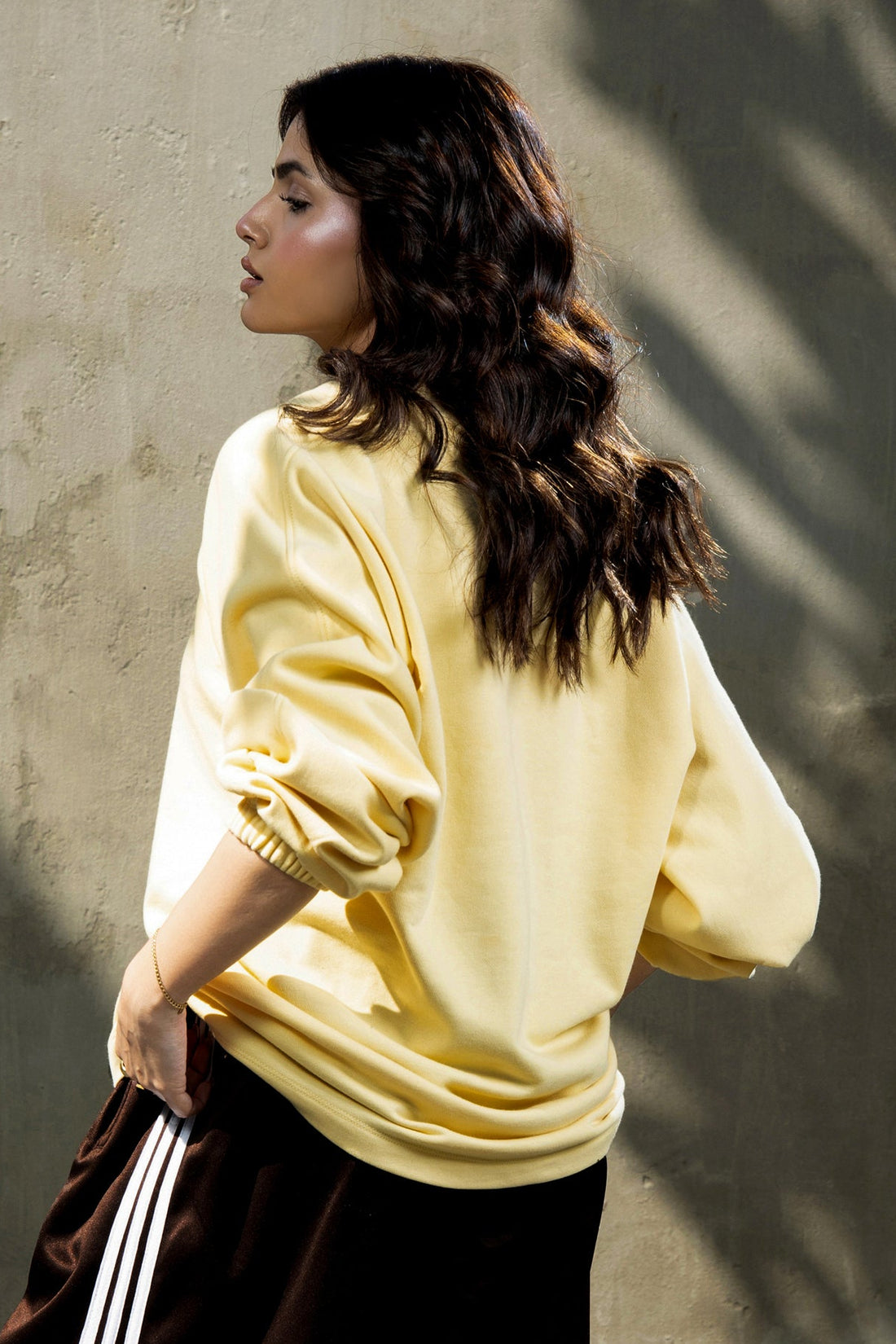 Carlo Sweatshirt Butter yellow