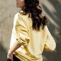 Carlo Sweatshirt Butter yellow