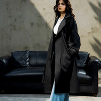 Oscar Trench Coat Black
