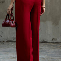 Lady Loud Tailored Trouser Red