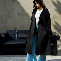 Oscar Trench Coat Black