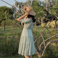 ROSY Off-Shoulder Mint