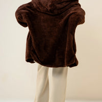 Bianca Plush Chocolate Brown