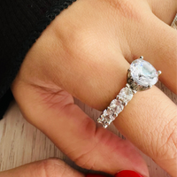 June Zircon Ring