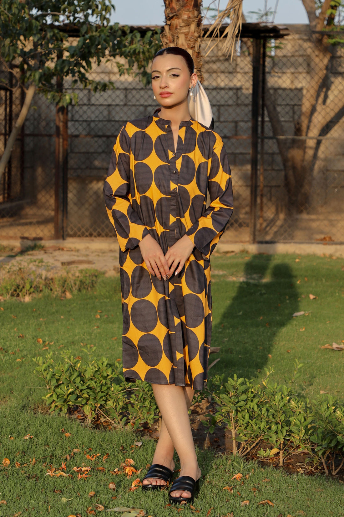 Dot spot dress