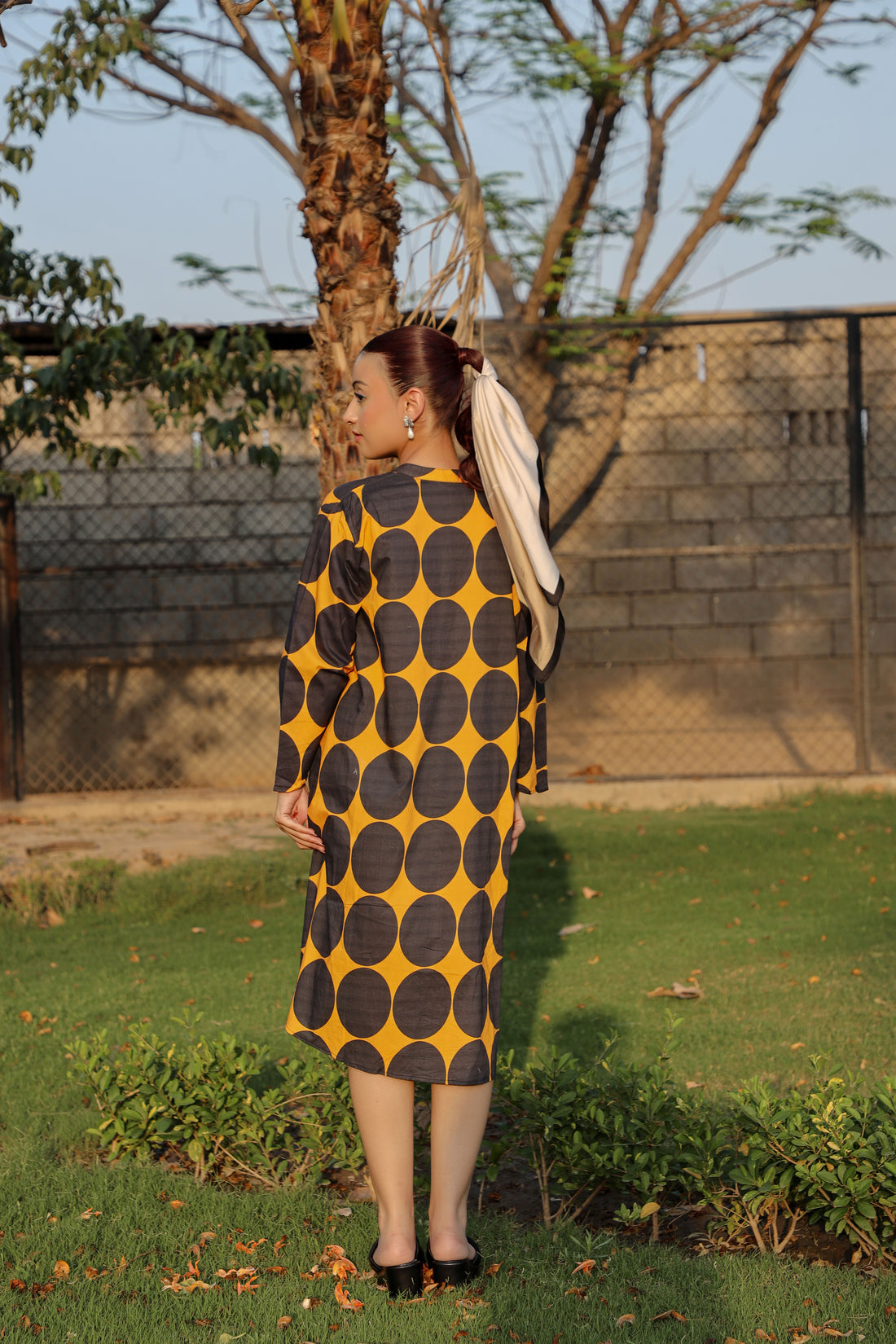 Dot spot dress