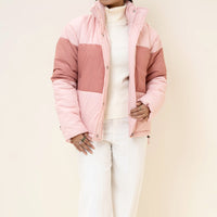 Frostline puffer jacket pink